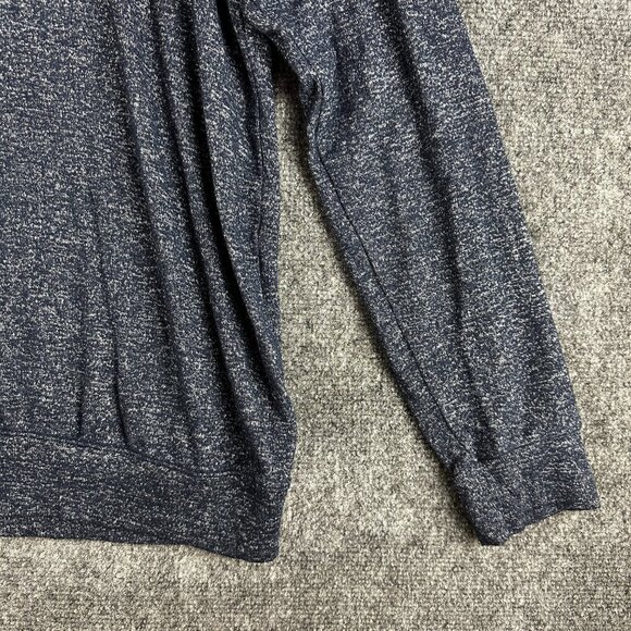 Buffalo David Bitton SweatShirt Mens Small Blue Stretch Long Sleeve Pullover - Picture 2 of 8